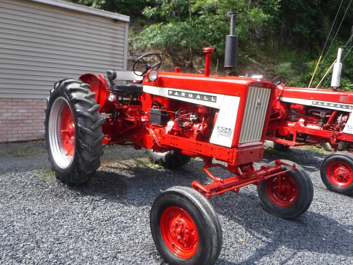 Farmall 504 tractor