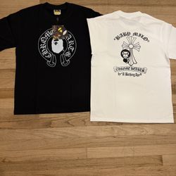 Bape Shirt X Chrome Hearts