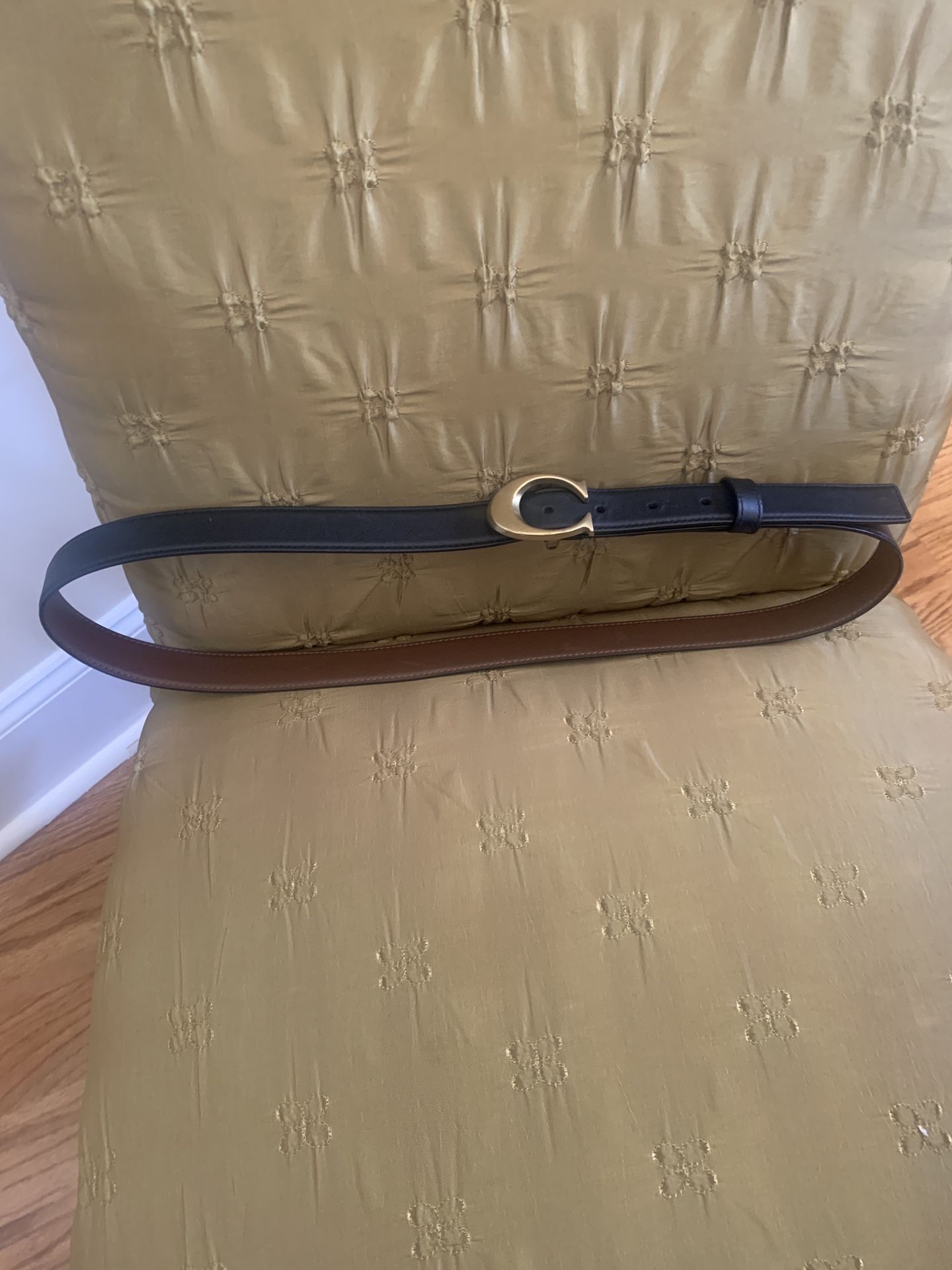 Coach Leather Belt