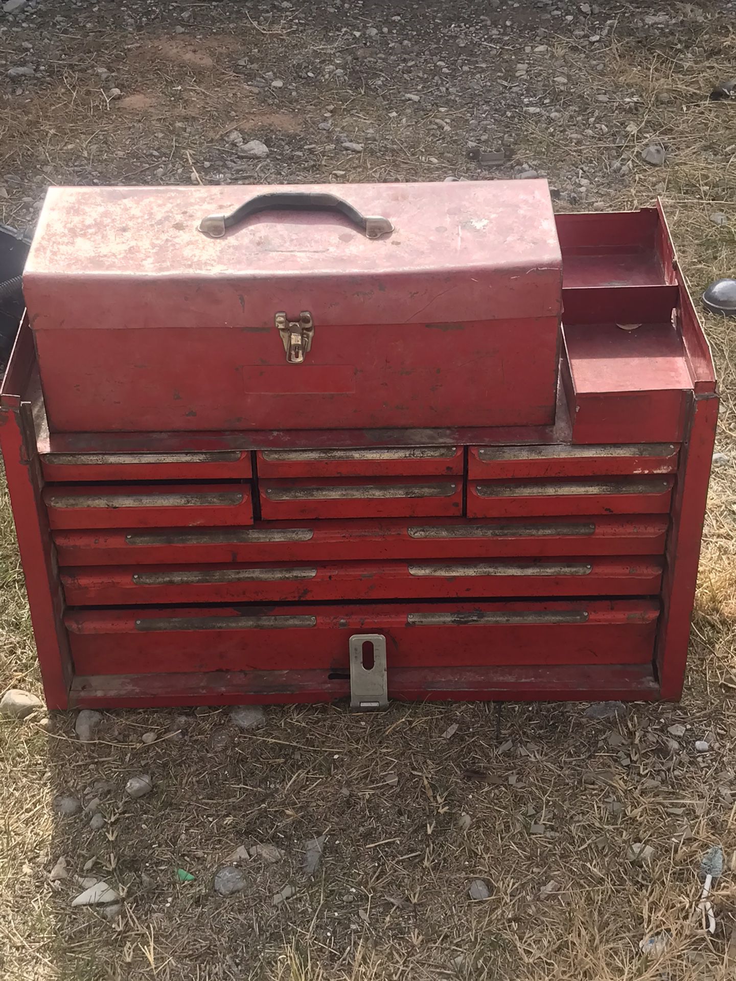 Two Tool Boxes snap on