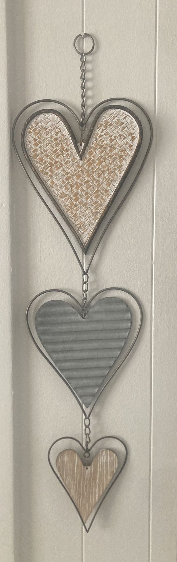 Triple Heart Wall Hanging