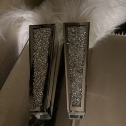 Faux Diamond Flower Vases 