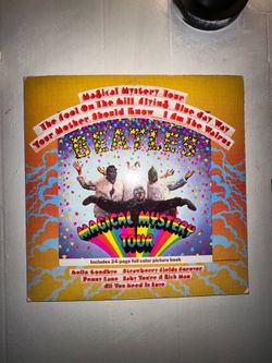 Original Beatles Record with Picture Book Included