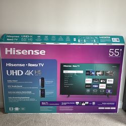 55” smart tv Hisense