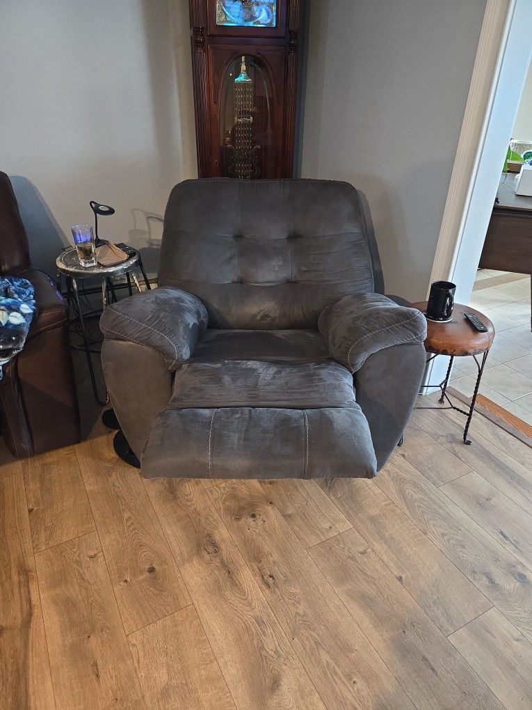Grey Recliner Chair