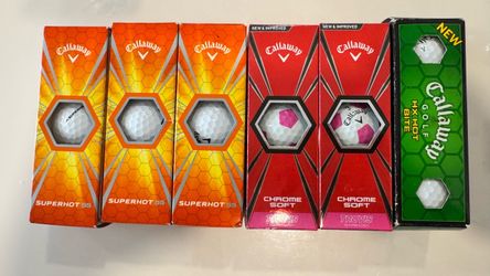 Brand New Callaway Golf Balls (6 Sleeves)