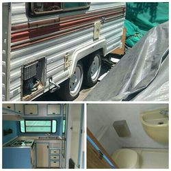 Retro Trailer 16 Ft New Roof