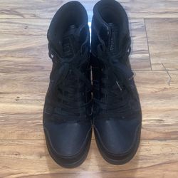 Levis Black High Tops