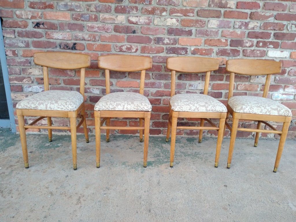 Vintage Maple Dining Chairs