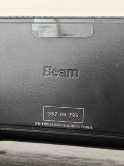 BEAM SONOS SOUNDBAR BLACK