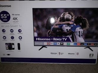BRAND NEW 55 INCH 4K SMART TV