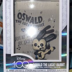 Disney Oswald The Lucky Rabbit Poster Funko Pop
