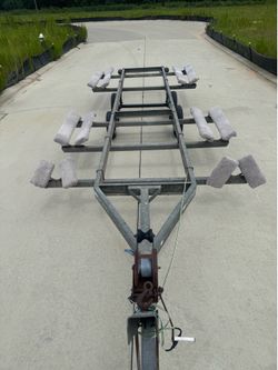 Pontoon trailer