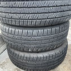 225/60/18 Only 3 Tires Very Good Condition 
