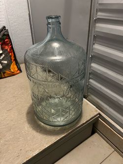 Vintage Bastanchury Water Glass Jug