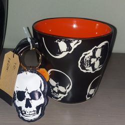 Skull Coffee Mug Halloween 💀