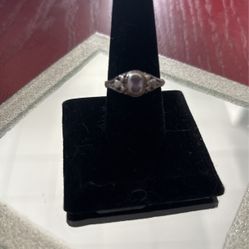 Vintage 925 Sterling Silver. Graduation Ring 