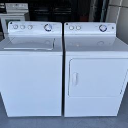 GE Washer and Dryer Set (15 Days Warranty)