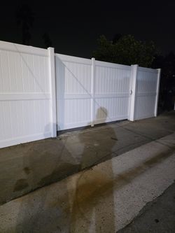 Vinyl Fence