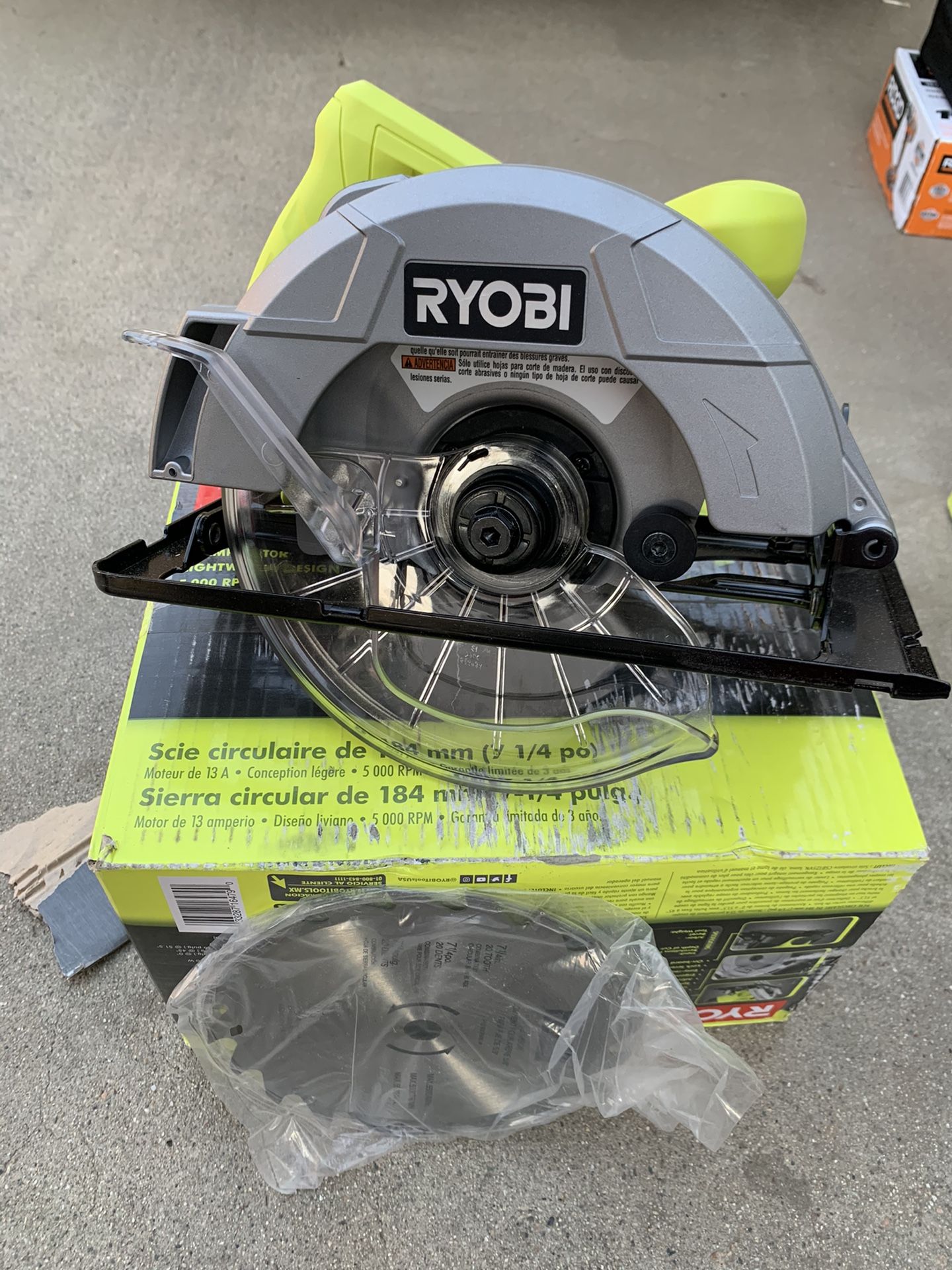 Ryobi 13 Amp Corded 7-1/4 in. Circular Saw