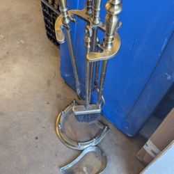 Fireplace Tool Set With Stand