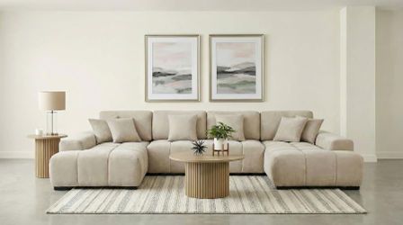 Modern Unique U Shape Sofa Sectional