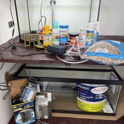 Fish Tanks Plus Extras! 