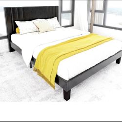 Queen Size Set Bed Frame & Mattress 10” Thick Brand New Delivery Available 
