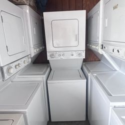 24” Wide Stack Washer And. Dryer Kenmore Used 