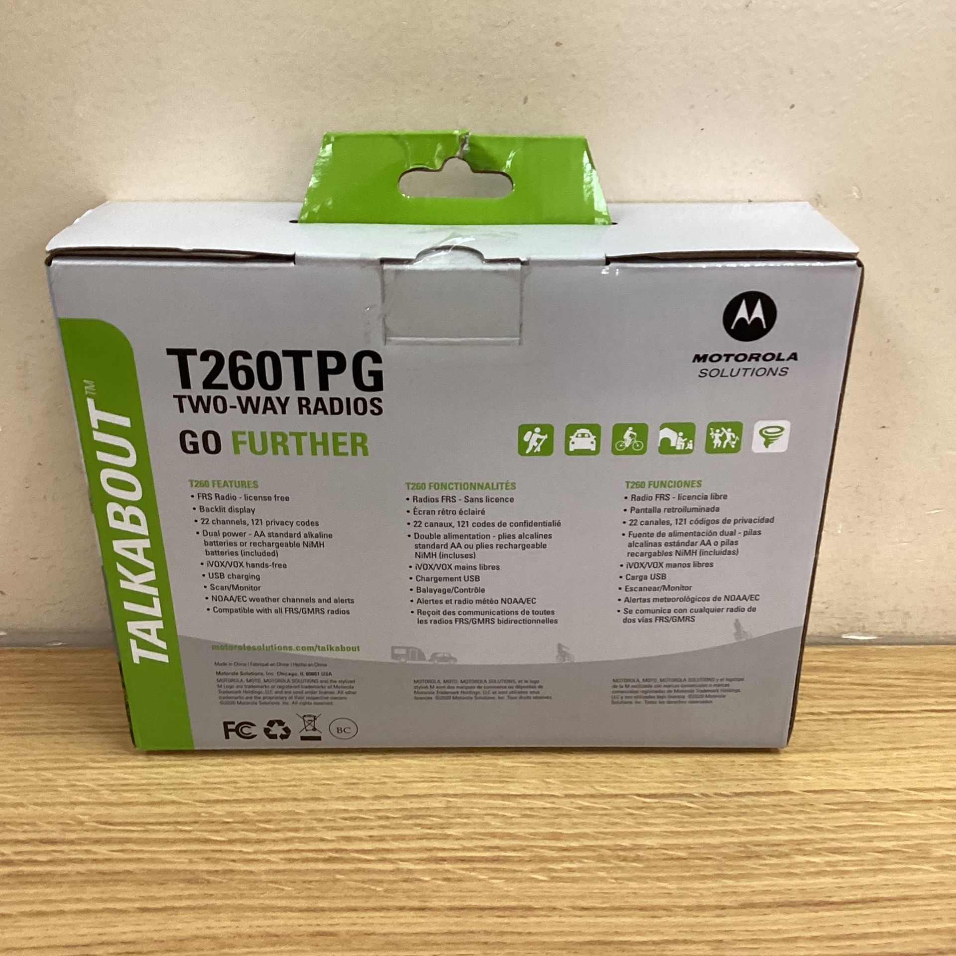 MOTOROLA TALKABOUT T260TPG TWOWAY RADIOS. for Sale in Rialto, CA OfferUp
