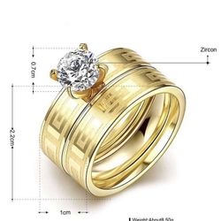 Stainless steel ring 💍