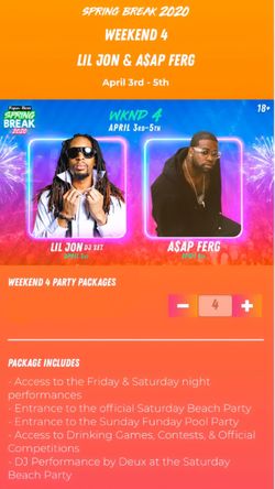 Papas and Beer Spring Break