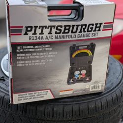 PITTSBURGH R134A A/C MANIFOLD SET