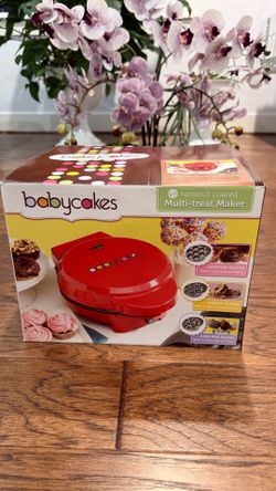 New in Box Cake Pop Maker Babycakes 3-in-1 Removable Plate Treat Maker
