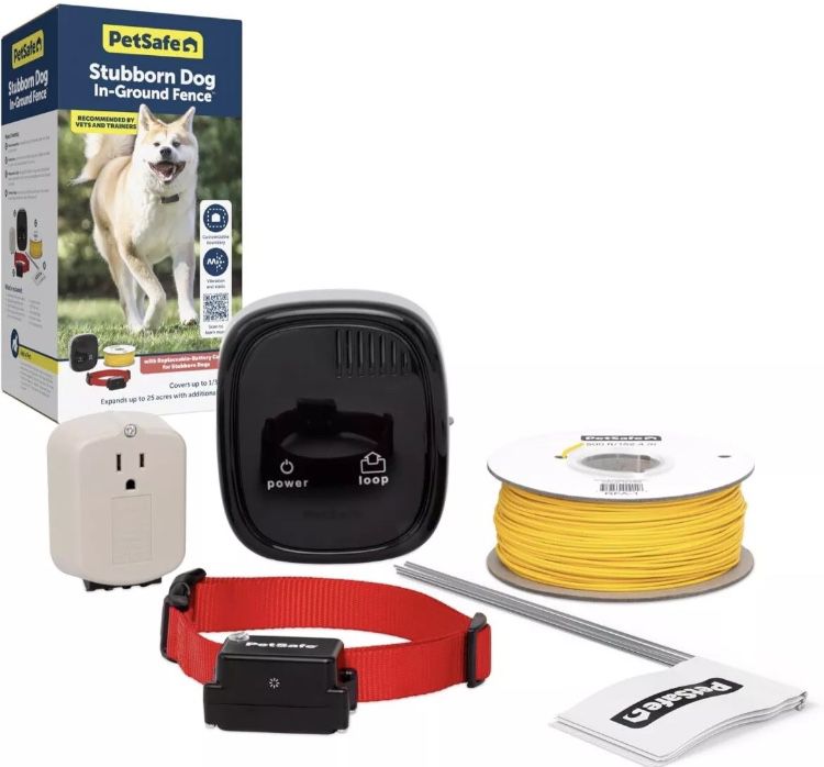 PetSafe PIG00-10777 Stubborn Dog System In-Ground Radio Fence For Cats & Dogs