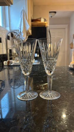 Waterford Crystal Pair Of Glasses vintage
