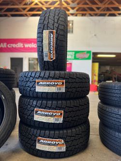 LT265/70R17 Arroyo A/T Set Of 4 New Tires