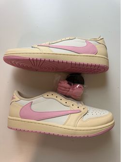 Air Jordan 1 Retro Low OG SP Travis Scott Shy Pink