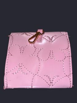 Pink Butterfly Coin Purse