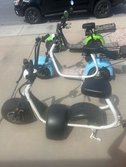 3 Phat scooters for $1200