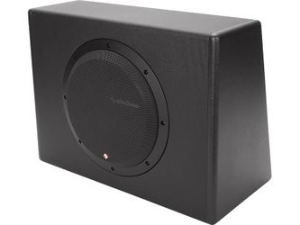 Rockford Fosgate P300-10T Punch truck-style powered subwoofer with 10" sub and 300-watt amp