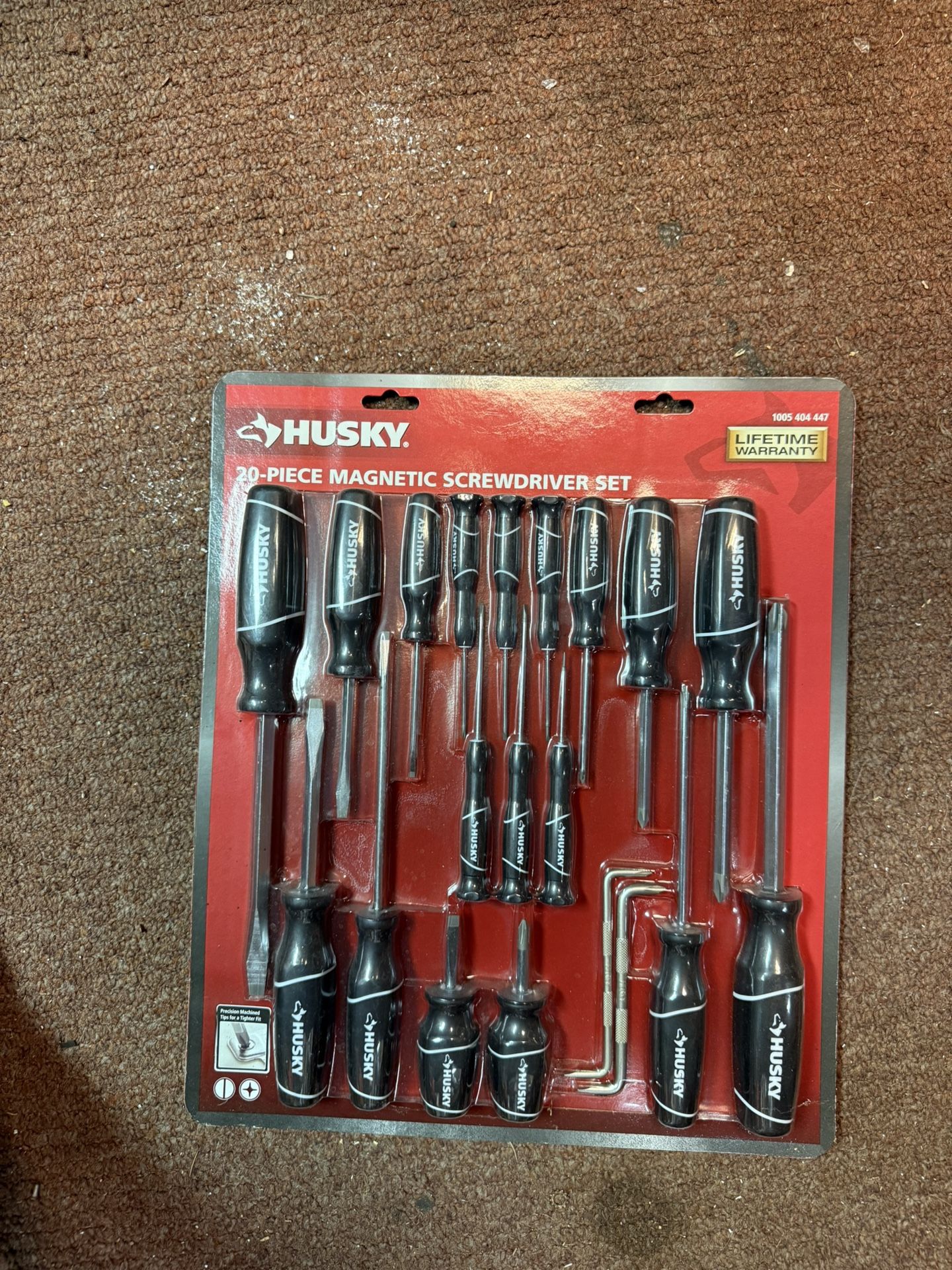 Husky 20-Piece Magnetic Screwdriver Set