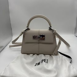 JW PEI Elise Top Handle Bag - White