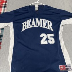Throw Back Tod Beamer Baseball Jersey - Size M
