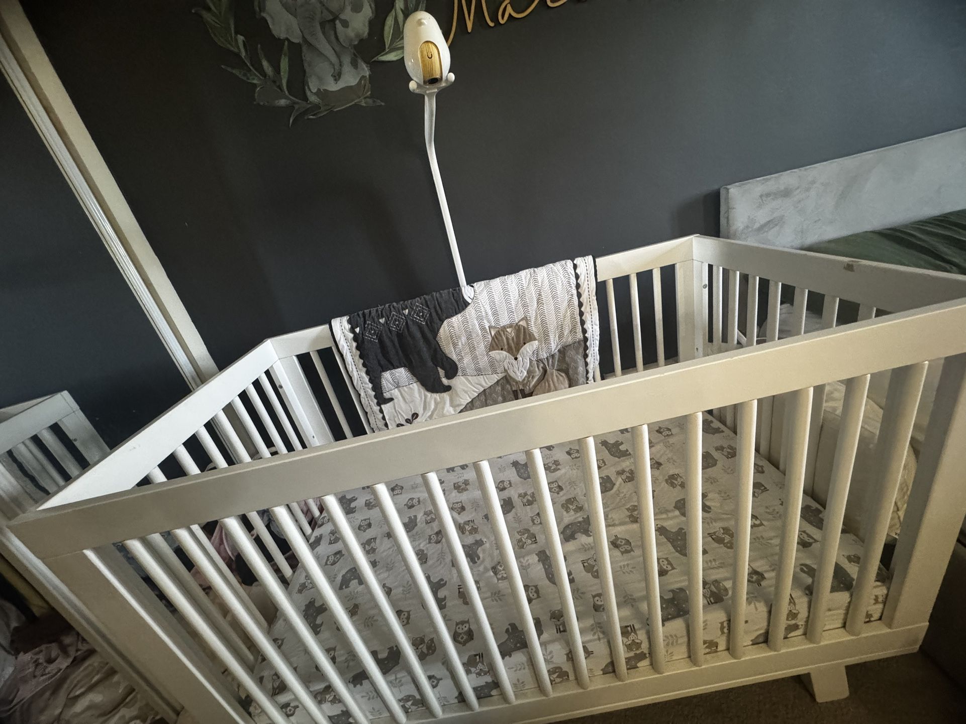 Babyletto Hudson 3-in-1 Convertible Crib w/Camera