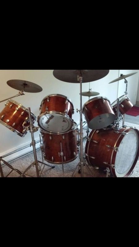 1979 Gretsch USA Drum Kit Jasper Shells