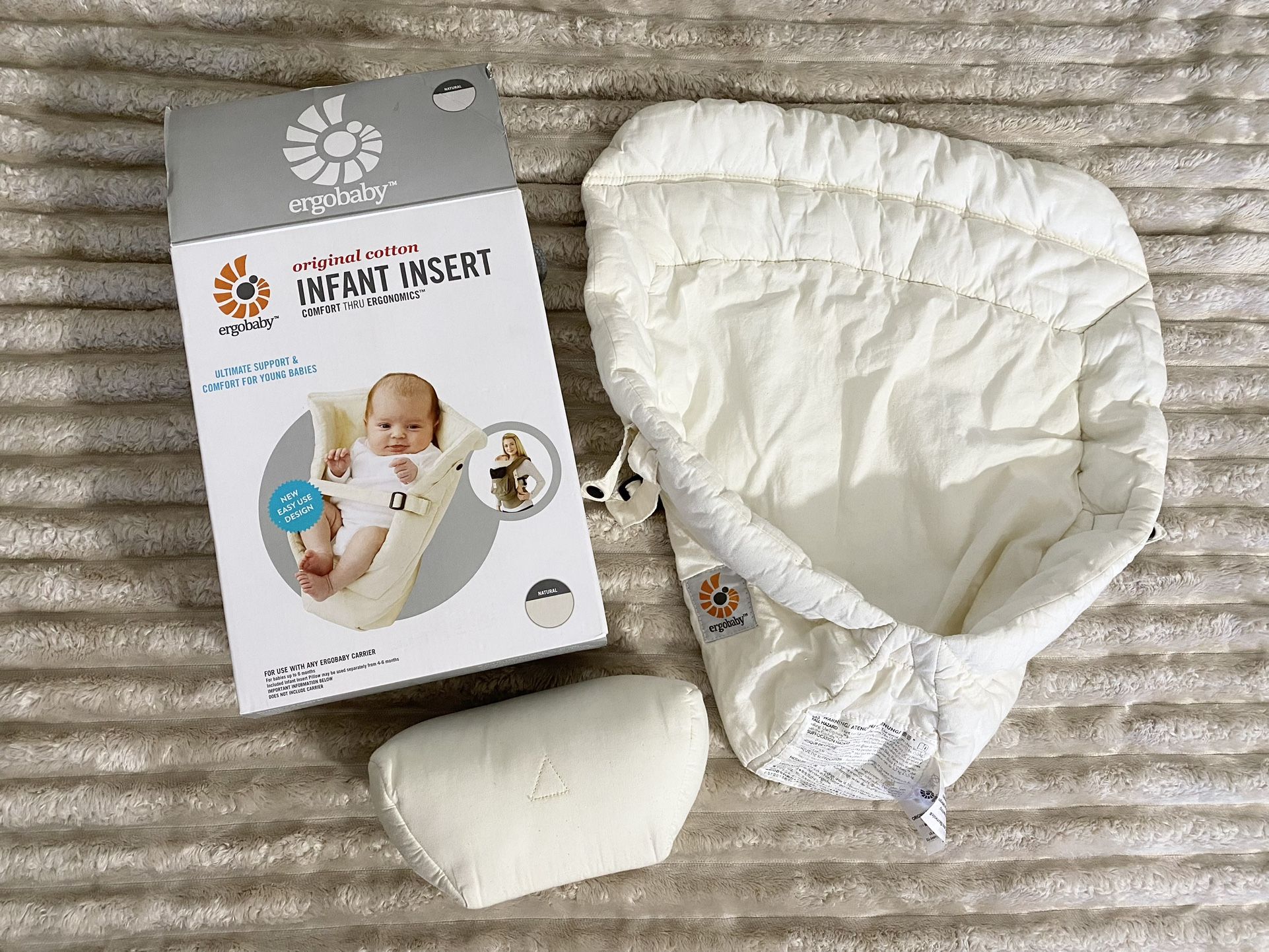 Ergo baby Infant Insert - Cotton