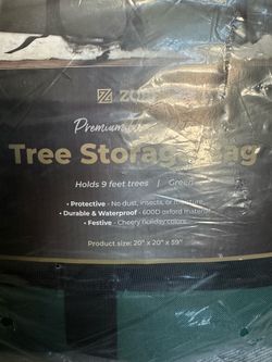 Extra large, heavy duty Christmas tree bag