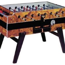 Garlando Coperto Foosball Table in Briar Wood ~ Coin-Op  