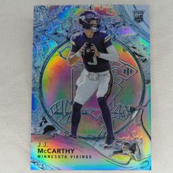 2024 JJ McCarthy Panini The National VIP Silver Splash Rookie 02/44 (Last 2 Sales In Photos)